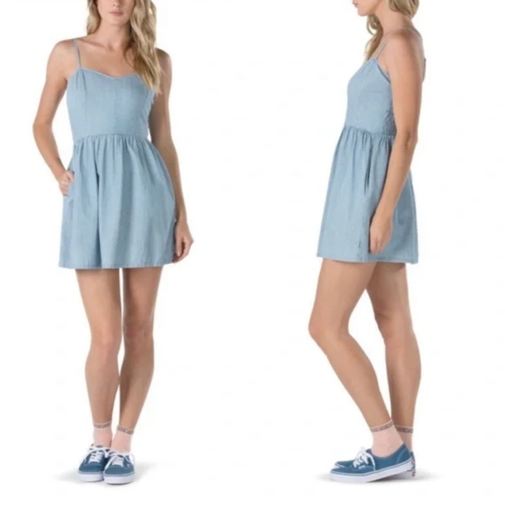 Vans Light Blue Mini Dress